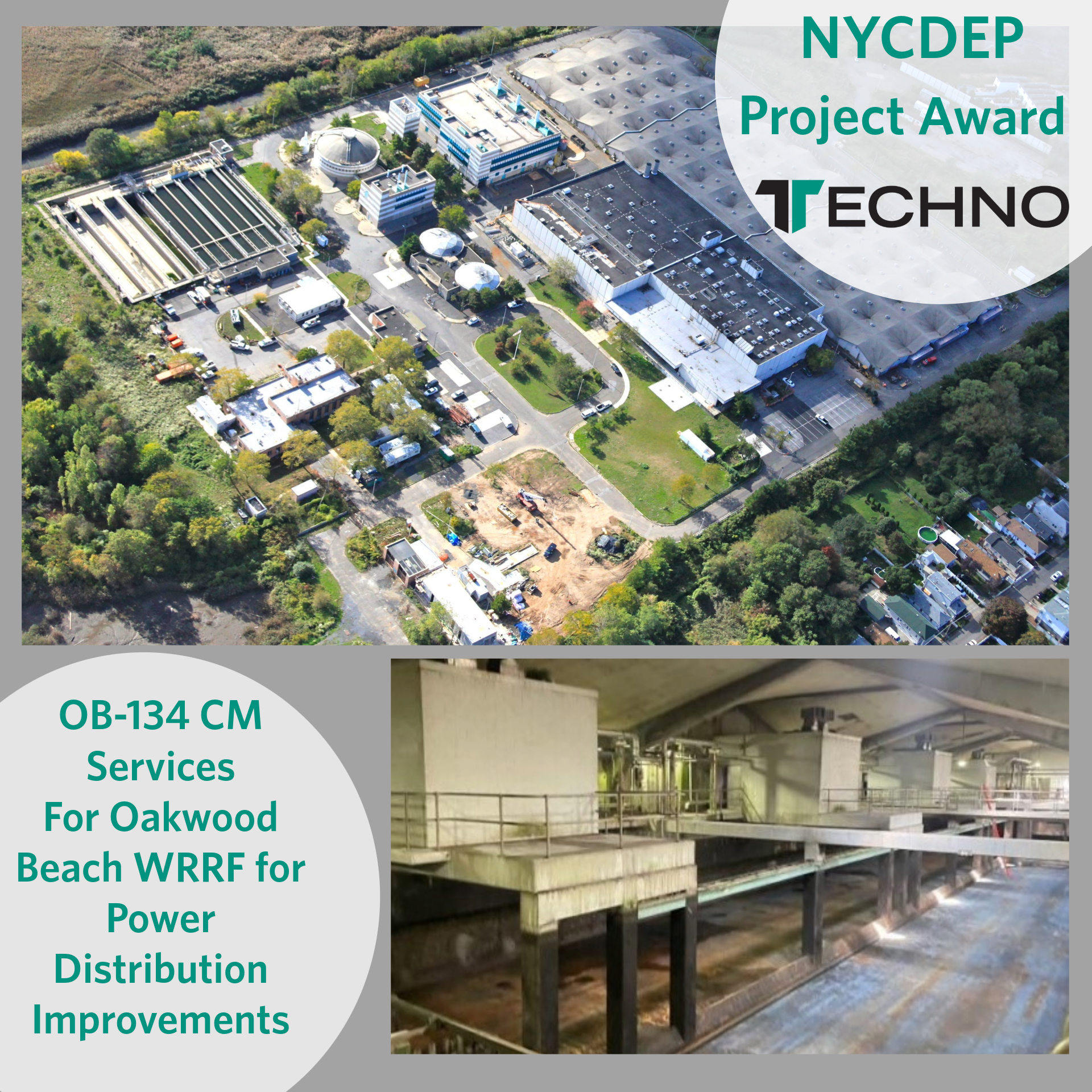 NYCDEP - OB-134 CM  Project Award